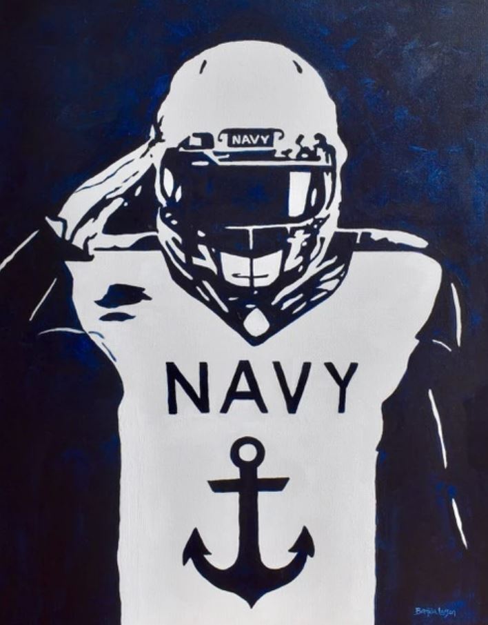 Go Navy Beat Army Art, Coasters & Cards | Annapolis Art | USNA Art